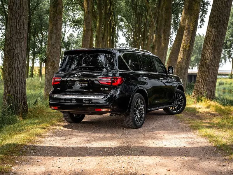 Infiniti QX80 V8-405PK, Full Option, Belgische Wagen, Image 3